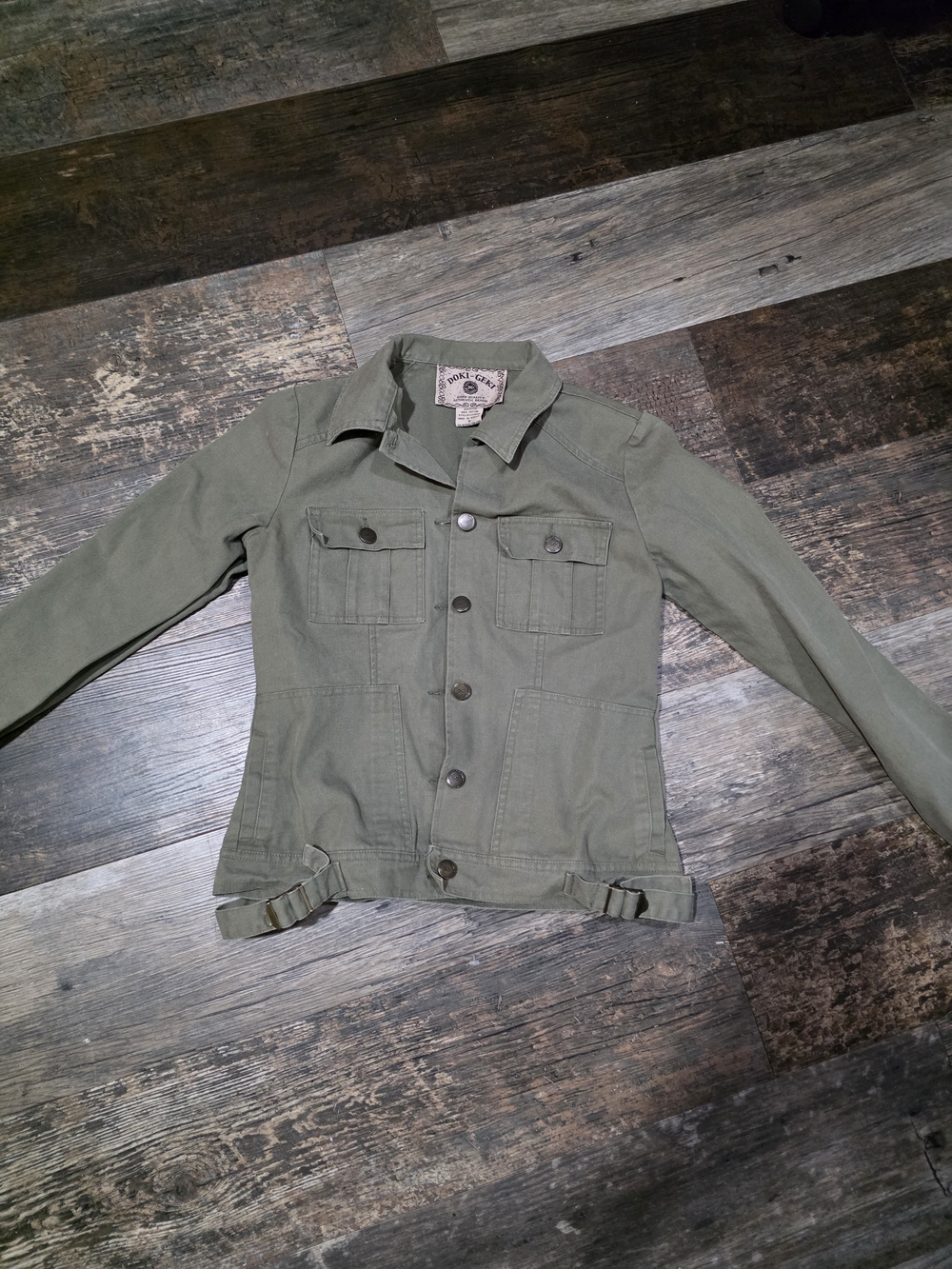 Women’s Utility Jacket in Olive Green